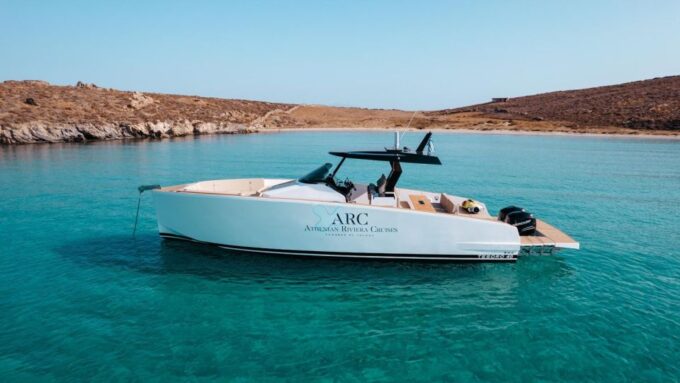 Athens: Athenian Riviera 5H Luxury Boat Cruise - Vouliagmeni Peninsula and Beach