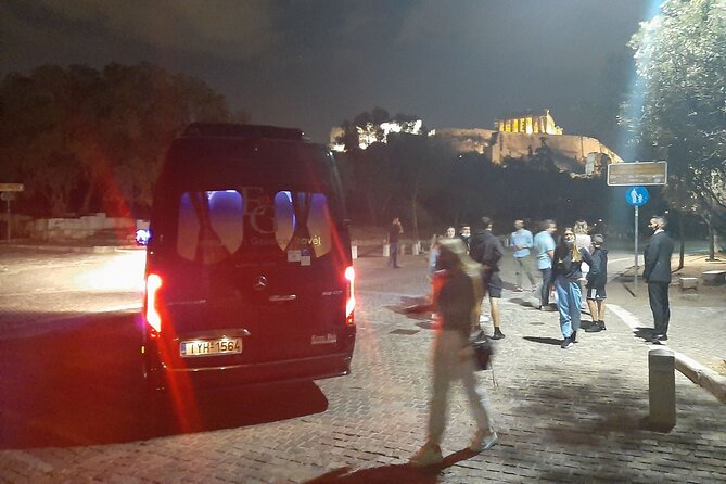 Athens By Night 4 Hours Open Tour - Pickup and Drop-off