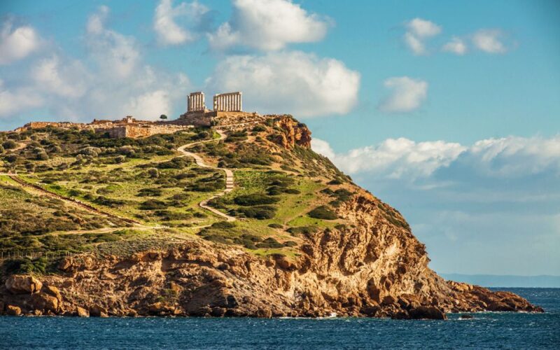 Athens: Cape Sounion & Temple of Poseidon Private Day Trip - Temple of Poseidon With Aegean Vistas