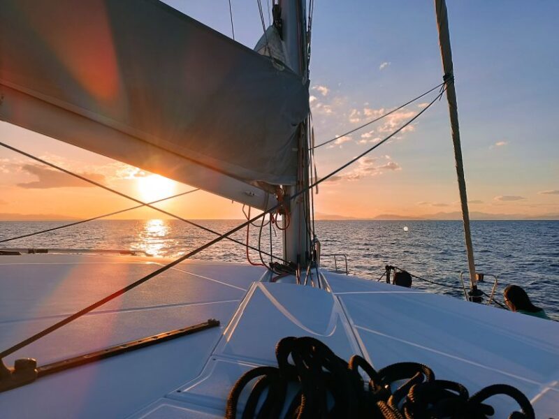 Athens: Catamaran Cruise With Light Lunch and Wine - Key Points