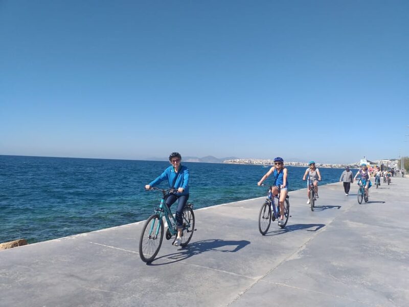 Athens: City & Sea Bike Tour - Beach Break and Refreshments