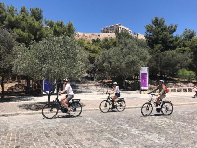 Athens: Classic Sights and History Guided E-Bike Tour - Key Sites Visited