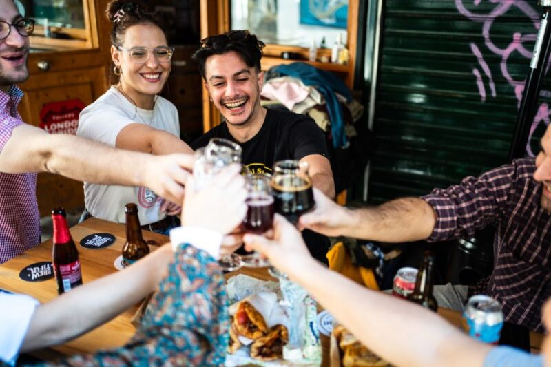 Athens: Craft Beer and Street Food Guided Walking Tour - Sampling Street Food