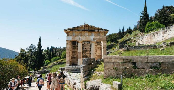 Athens: Delphi Day Trip With Licensed Guided Tour and Pickup - Delphi Archaeological Site
