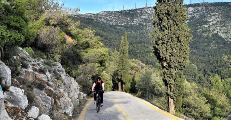 Athens: Electric Bicycle Tour to Mount Hymettus - Itinerary and Experience