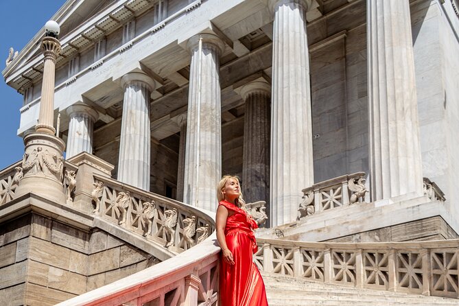 Athens Flying Dress Photoshoot - Key Points