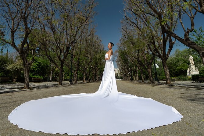 Athens: Flying Dress Photoshoot Express Package - Included Photos