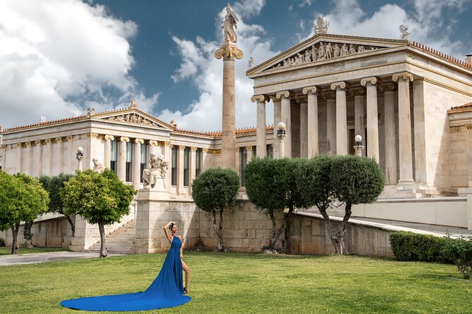 Athens: Flying Dress Photoshoot Express Package - Assistance and Rights