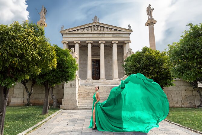 Athens: Flying Dress Photoshoot Express Package - Recap