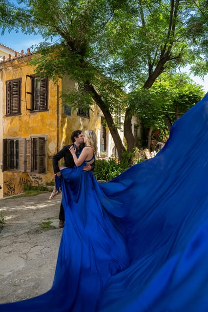 Athens Flying Dress Photoshoot - Booking Information