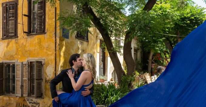 Athens Flying Dress Photoshoot - Cost and Duration
