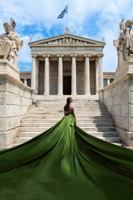Athens Flying Dress Photoshoot - Meeting Location