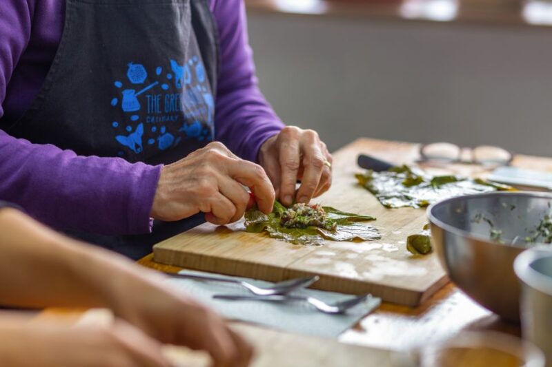 Athens: Food Market Visit and Cooking Class With Wine - Cooking Class Details