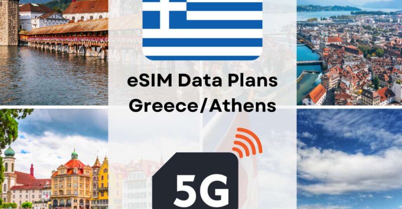 Athens: Greece/ Europe Esim Internet Data Plan High-Speed - Package Pricing and Savings
