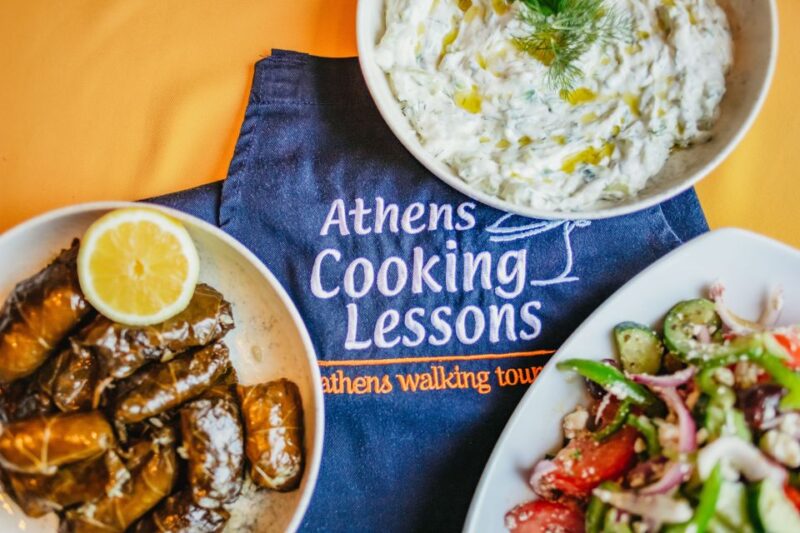 Athens: Greek Cuisine Cooking Class and 3-Course Dinner - Discovering Ingredients, Flavors, and Aromas