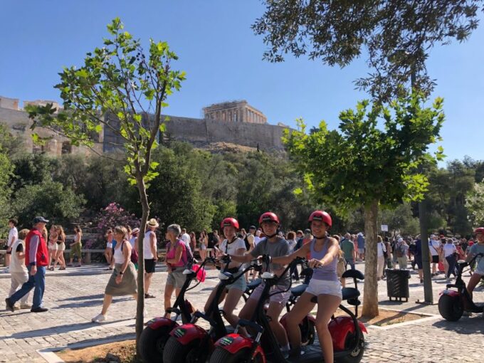 Athens: Guided E-Scooter Tour Around Acropolis - Tour Duration and Schedule