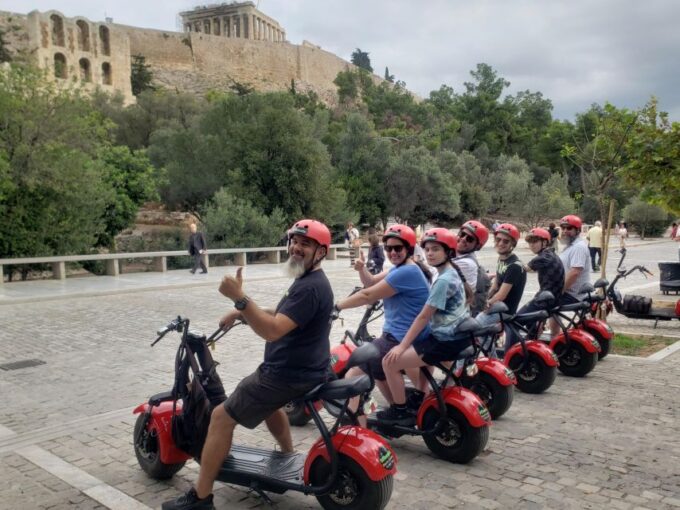 Athens: Guided E-Scooter Tour Around Acropolis - Safety and Medical Considerations