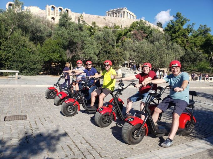 Athens: Guided E-Scooter Tour Around Acropolis - Booking and Payment Options