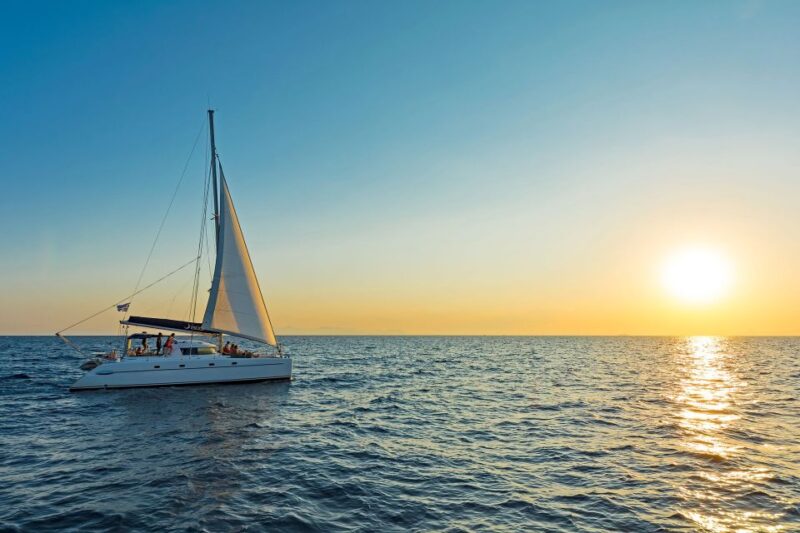 Athens: Half-Day Sunset Catamaran Cruise - Onboard Amenities