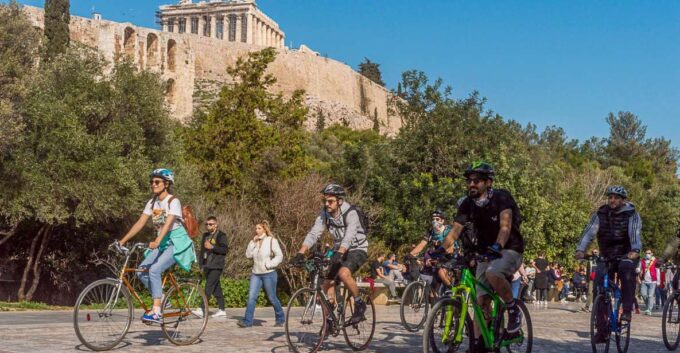 Athens Historical Center: Explore by Bike - Scenic Panoramic Views