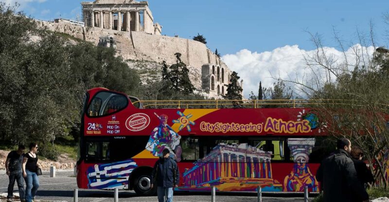 Athens: Hop-On Hop off Bus With a Visit to Cape Sounion - Exploring Athens by Bus