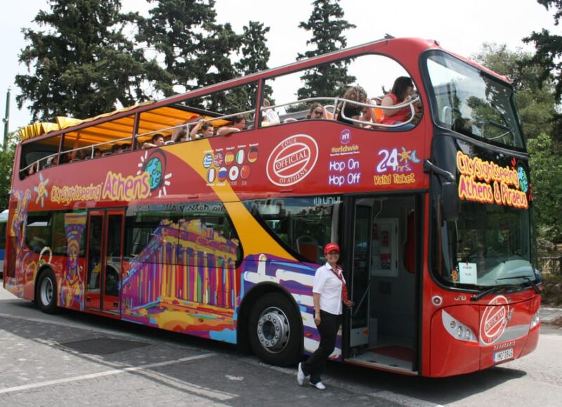 Athens: Hop-On Hop off Bus With a Visit to Cape Sounion - Visiting Cape Sounion