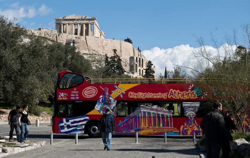 Athens: Hop-On Hop off Bus With a Visit to Cape Sounion - Essential Sights Along the Way