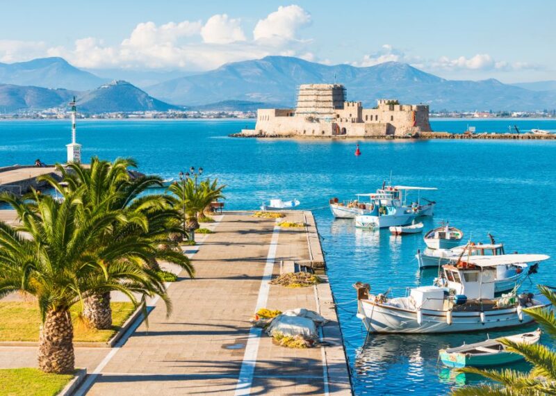 Athens: Peloponnese Highlights Day Trip and V.R. Audio Guide - Transportation and Amenities