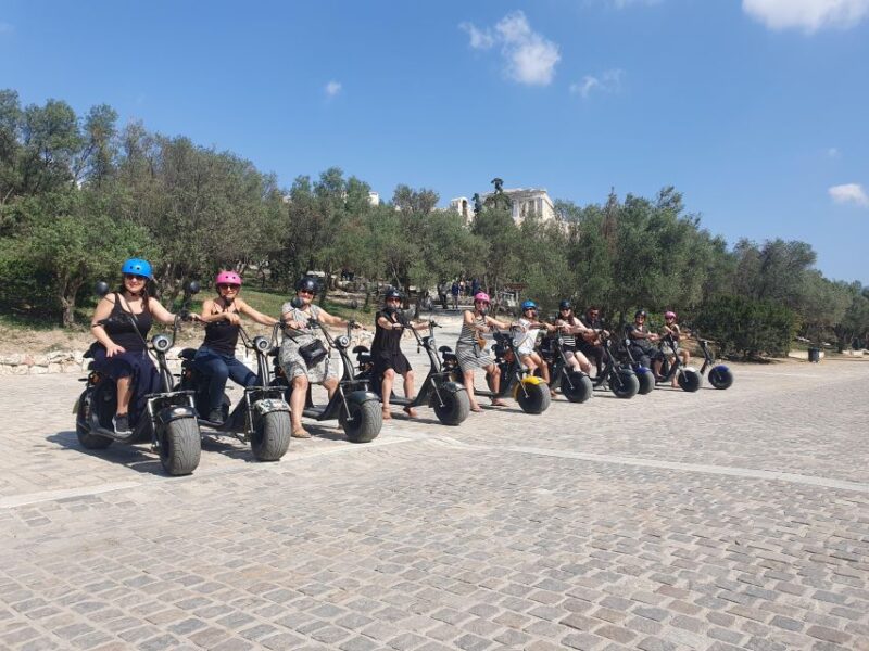 Athens: Premium Guided E-Scooter Tour in Acropolis Area - Key Points