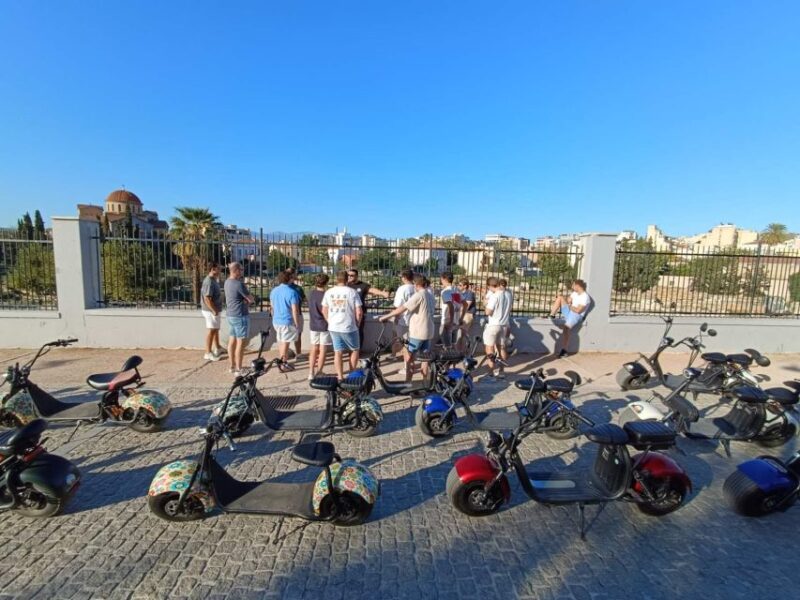 Athens: Premium Guided E-Scooter Tour in Acropolis Area - Itinerary and Highlights