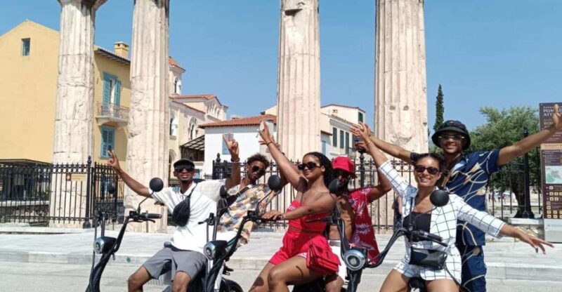 Athens: Premium Guided E-Scooter Tour in Acropolis Area - Tour Features and Inclusions