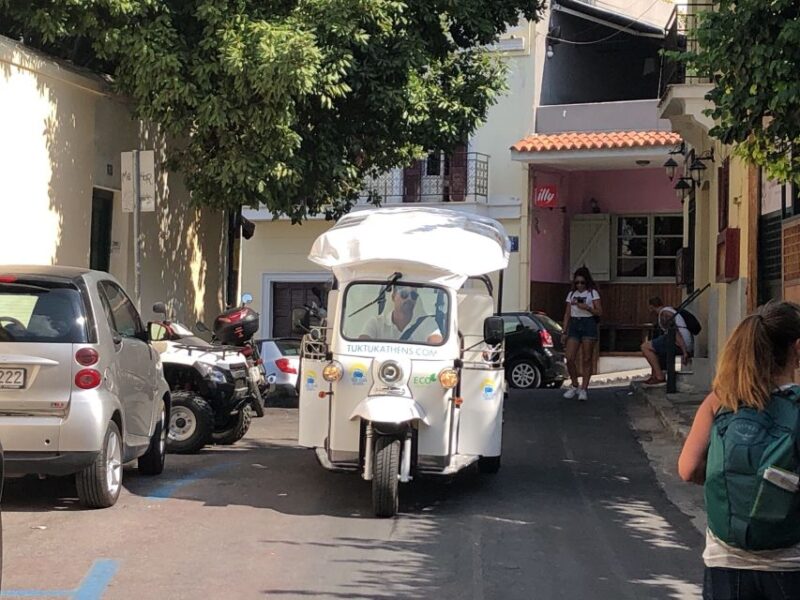 Athens: Private 3-Hour City Tour on Eco-Friendly Tuk Tuk - Panoramic View From Mount Lycabettus