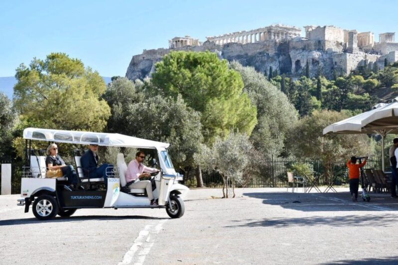 Athens: Private 3-Hour City Tour on Eco-Friendly Tuk Tuk - Ancient Olympic Stadium and Temple of Zeus