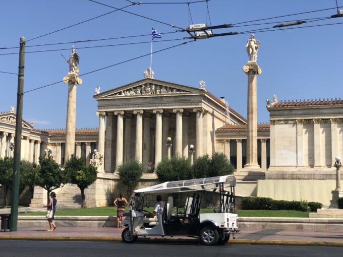 Athens: Private Evening Sightseeing Tour by Electric Tuk-Tuk - Knowledgeable Local Guide