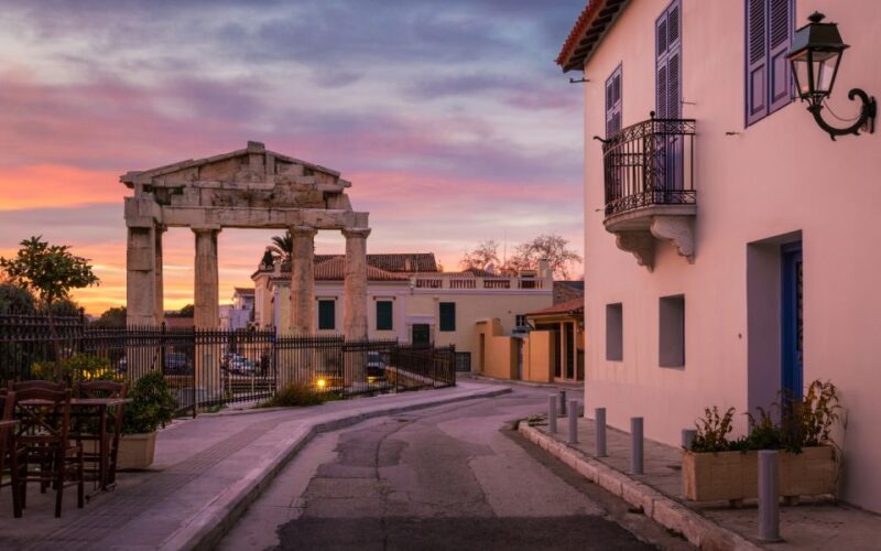 Athens: Private Full-Day Historic Tour - Roman Forum and Hadrians Library