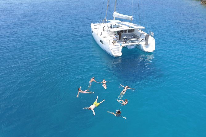 Athens Private Luxury Catamaran Cruise With Traditional Greek Meal and BBQ - Included Hotel Pickup and Drop-off