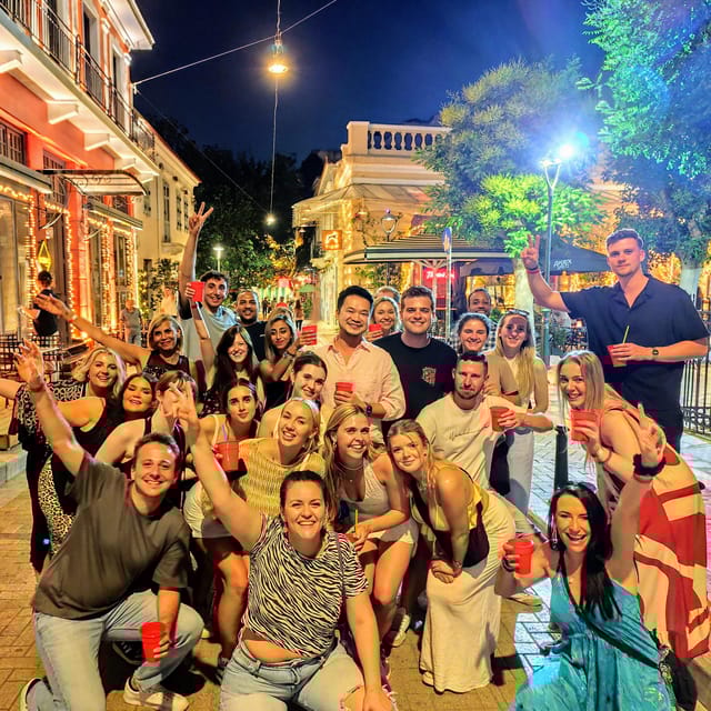 Athens: Pub Crawl With Unlimited Drinks & Nightclub Access - Itinerary