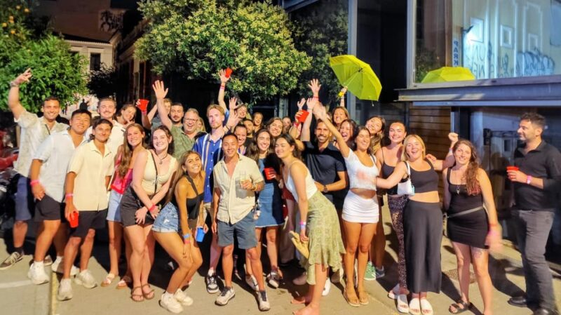 Athens: Pub Crawl With Unlimited Drinks & Nightclub Access - Inclusions