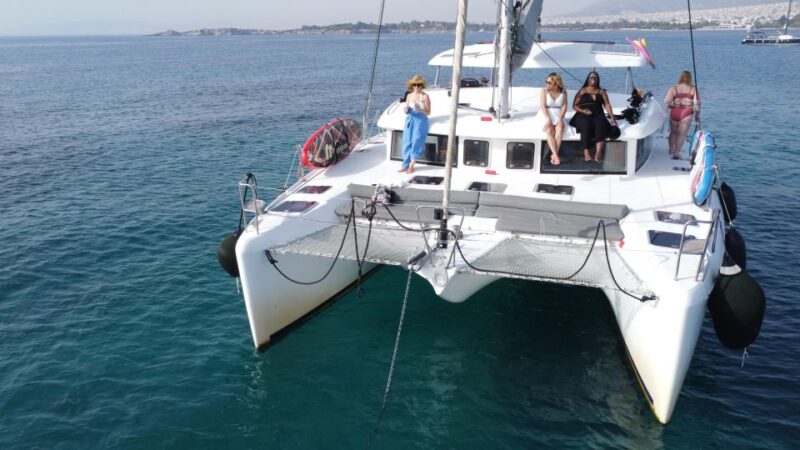 Athens: Riviera Catamaran Tour With Meal and Drinks - Itinerary and Stops