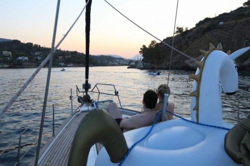 Athens Sailing & Gastronomy Sunset Cruise All Inclusive - Onboard Dining Experience