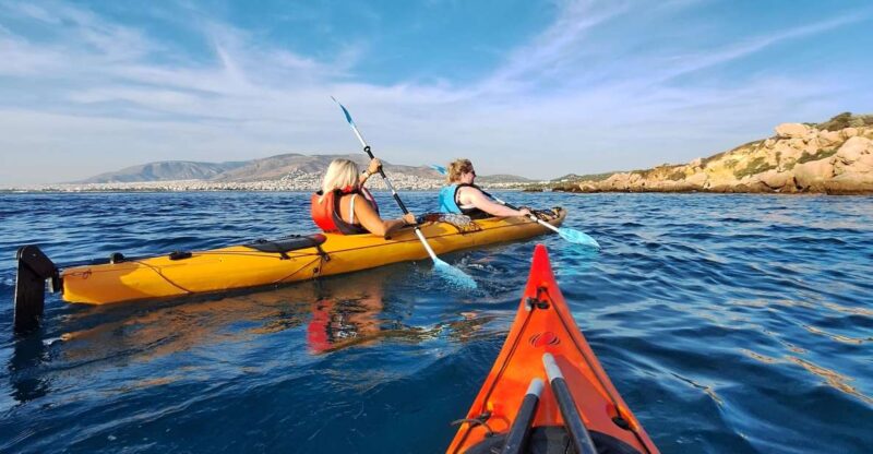 Athens: Sea Kayak Sunset Tour - Sunset Panorama on the Sea