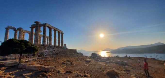 Athens: Sounio Poseidon Temple and Athenian Riviera Day Trip - Panoramic Aegean Sunset Views