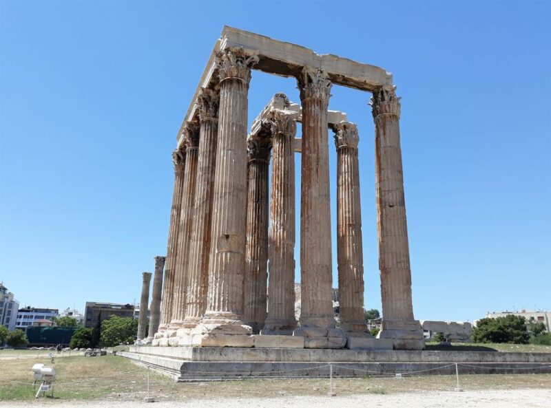 Athens: Temple of Olympian Zeus E-Ticket and Audio Tour - Accessibility Considerations