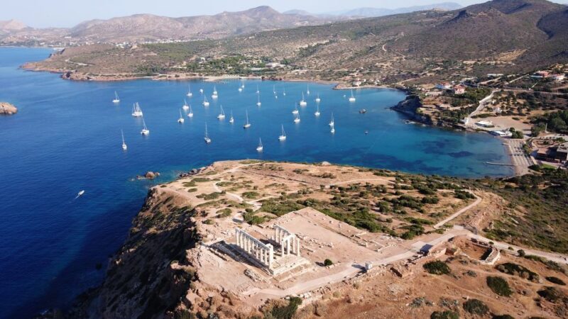 Athens: Temple of Poseidon and Cape Sounion Sunset Tour - Breathtaking Sunset at Cape Sounio