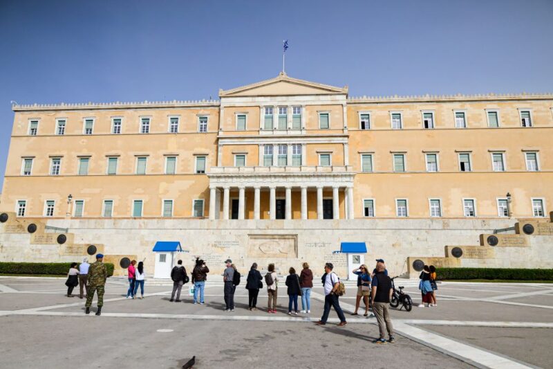 Athens: Traveling in Time Small-Group Guided E-Bike Tour - Cycling Past Historic Landmarks