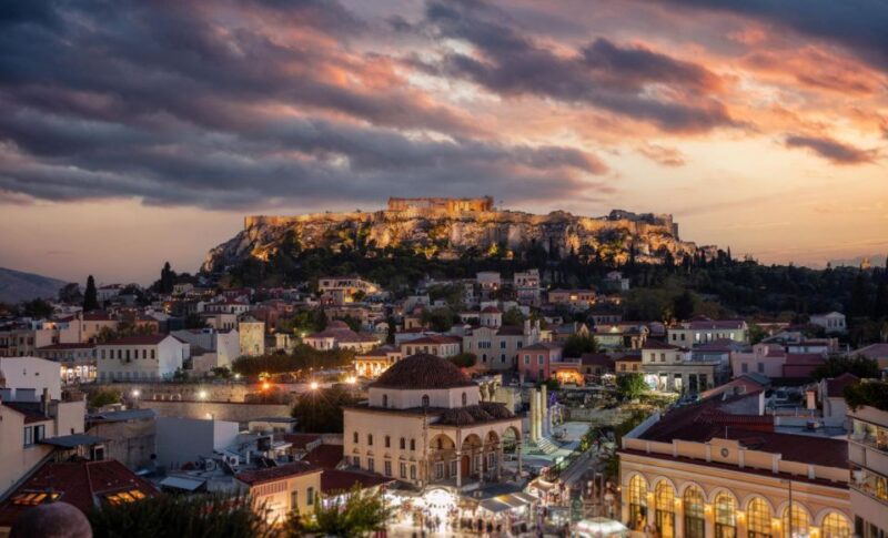 Athens: Wine Tasting and Nightlife Guided Tour With Cocktail - Tastings and Activities