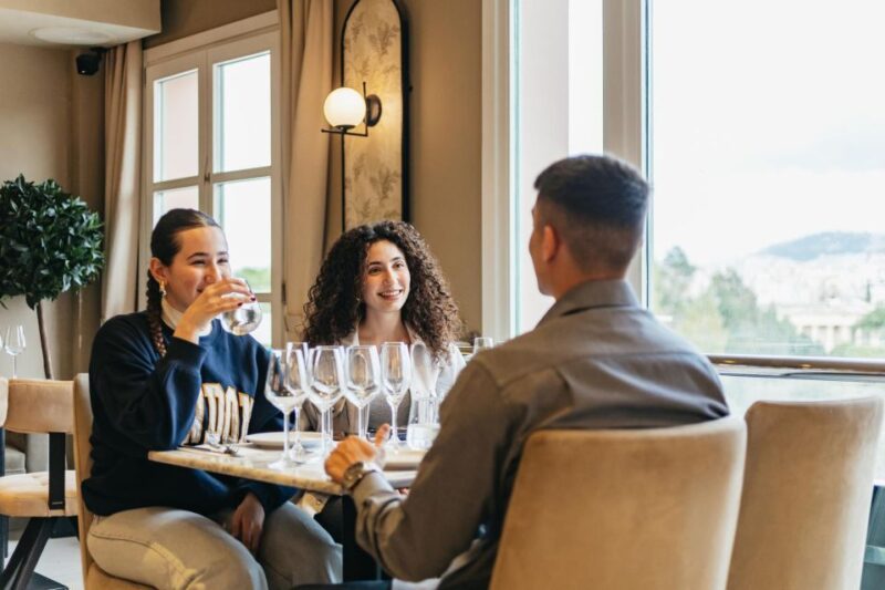 Athens: Wine Tasting With a Sommelier Under the Acropolis - Scenic Rooftop Setting