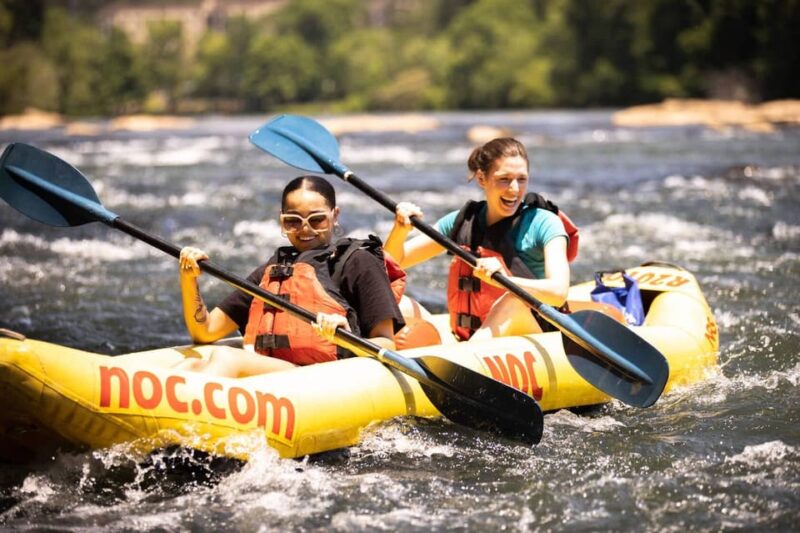 Atlanta: Chattahoochee River Inflatable Kayak/Ducky Rental - Stability and Accessibility