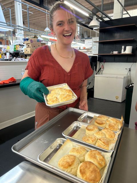 Atlanta: Historic Market Food Tour and Biscuit Cooking Class - Georgias Famous Foods
