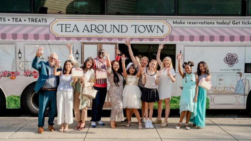 Atlanta: Tea Around Town Bus Tour with City Highlights - The Food and Tea Experience